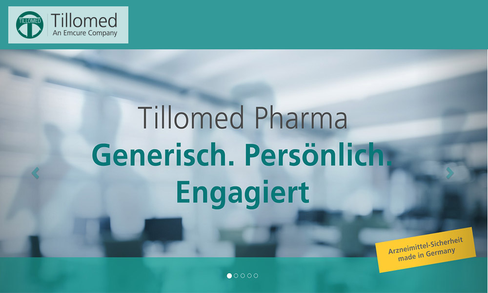 Webdesign & Webentwicklung für die Pharmazie - shinyCube - Hamburg